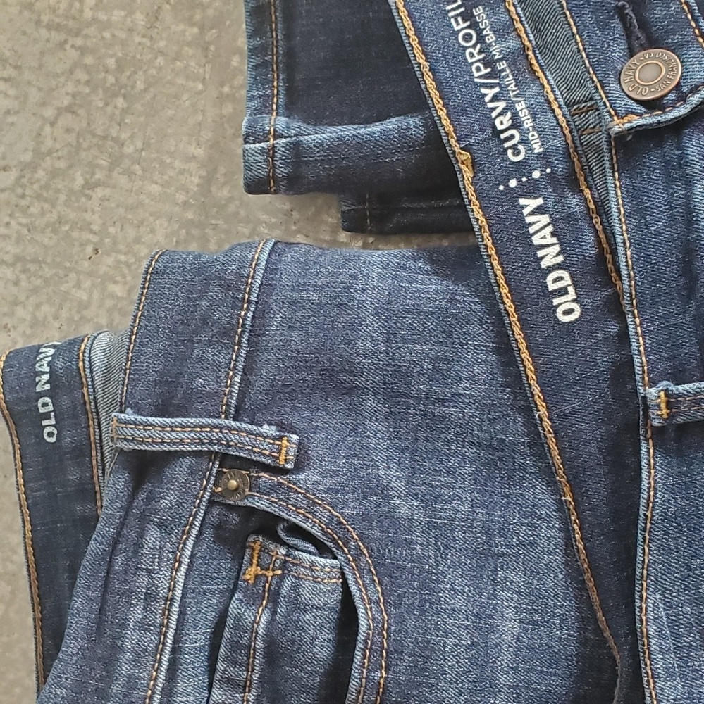 Old Navy Jeans Size 6 Short-Two pairs.